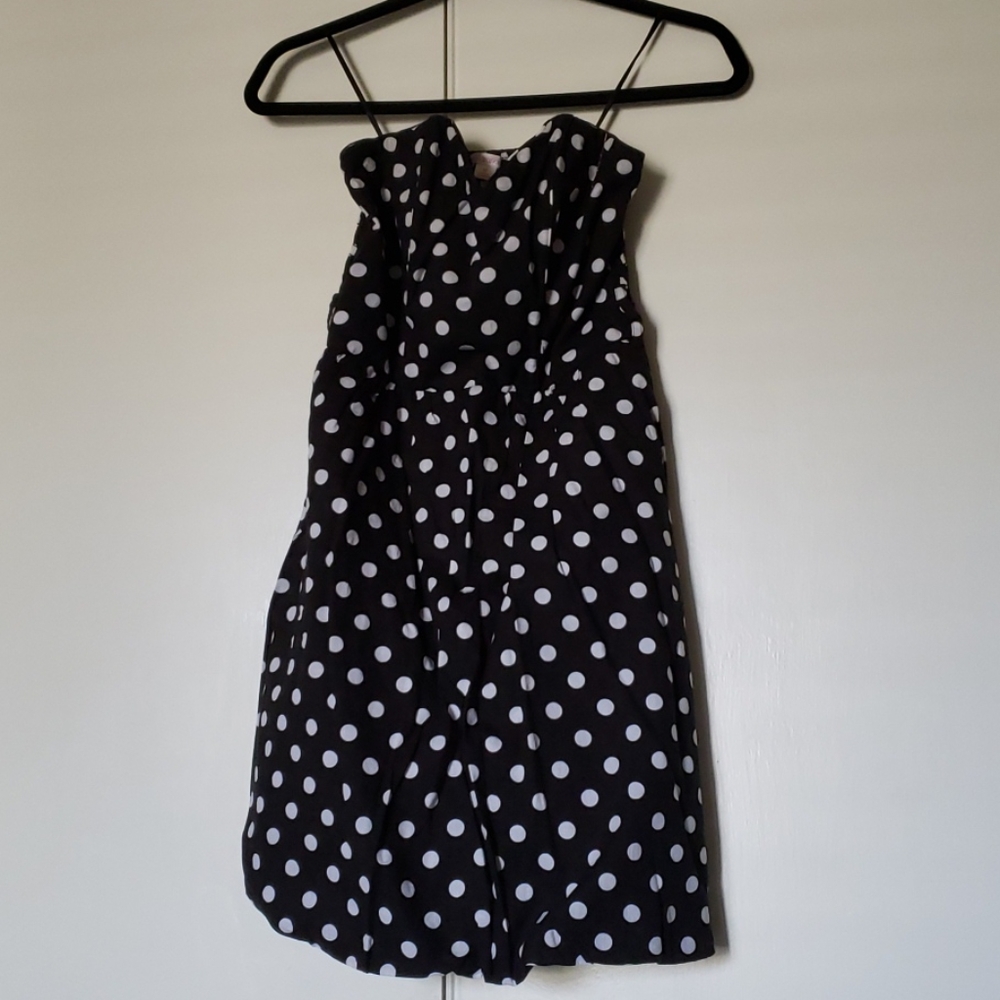 Black Polka Dot Dress